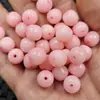 Raiz de Bodhi Rosa Tipo Antigo Contas Soltas Flor de Pessegueiro Rosa Passe-partout Contas Cilindricas Pulseira Colar Acessórios de Joalheria Contas Artesanais