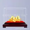 Longevidad y Longevidad Arena Terciopelo Dorado Artesanías Durazno de Longevidad Regalos de Cumpleaños para Abuelos y Personas Mayores Regalos de Cumpleaños