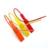 Selos Plásticos Descartáveis para Logística Selos de Chumbo One-Pull Impressão a Laser Etiquetas Anti-Roubo Pull-Tight Fabricante de Fonte Única