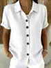 ¡En stock! Ropa de Mujer de Moda Independiente Europea y Americana Transfronteriza, Novedades Primavera/Verano 2026, Camisa con Cuello y Botones Más Vendida en Ebay
