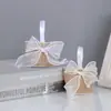 Baby Shower Mini Caja de Dulces de Tela Ceremonia de Acompañamiento de Boda Fiesta de Bienvenida Regalo de Regreso para Bebé Exquisita Caja de Dulces