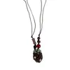 Collar de Cuentas Morado Uva Dopamina Dulce Cadena de Suéter Trenzada Temperamento Elegante Cadena de Suéter Trenzada Accesorio de Moda de Gama Alta