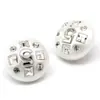 Botão de metal com 5 caracteres cravejado de diamantes redondos para terno casaco suéter liga de zinco botões costurados à mão botões de estilo pequeno e perfumado atacado
