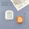 Novo Molde de Silicone Mini Pão de Forma Pequeno Caseiro DIY Ferramenta de Assar Bolo Mousse de Chocolate