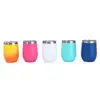 Taza Termo para Huevo de Acero Inoxidable 304, Mejor Vendida de Amazon, 12 oz, Forma de U Mini, Portátil para Exteriores, Taza de Agua para Coche