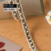Vendas diretas da fábrica 1,5 CM frisado de seda de vidro estilo Chanel fita não elástica DIY brinquedo boneca feminina cinto decorativo