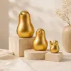 Adornos de Vinilo de Pájaro Dorado Estilo Nórdico, Creativos y Sencillos Decoración Suave para Mesa de Sala de Estar Adornos de Artesanía de Vinilo