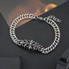 Pulsera de Acero Inoxidable para Hombre, Moderna y Sencilla, Accesorios Populares para Mujer, Joyería Versátil de Gama Alta, Joyería Hip-Hop Retro al por Mayor