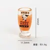 Copo de Milkshake Simulado Miniatura Comida Brinquedo Copo de Suco Cola de Creme Material DIY Feito à Mão Acessórios para Prendedor de Cabelo Joias