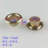 Etiqueta de fivela de ilhós de Guangdong com furo de ar metálico 3mm ~ 40mm especificações completas rebite oco ilhós