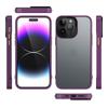 K8 iPhone15 Pro Mobile Phone Case Fog-feeling Fingerprint-free Apple 13 Business 2-in -1 Capa protetora
