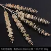Serie de Flores de Tira Color Champán Seda Artificial de Boda Niebla Phalaenopsis Arco de Salón de Bodas Ramo de Decoración Falsa Dropshipping