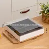 Caja Plegable Cuadrada para Cortar Fruta Compartimento Único Tres Compartimentos Cuatro Compartimentos Nueve Compartimentos Sushi Estofado Juego de Tres Piezas Caja de Embalaje de Papel Plástico