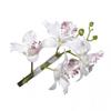 Moda pequeno fresco flor de lírio franja lateral flor artificial grampo de cabelo feminino elegante gentil rede vermelha clipe de cabelo acessórios de cabelo