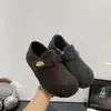 Zapatos de Peluche Birkenstock Versátiles de Moda Zapatos Peludos Cálidos para Mujer Exteriores Otoño e Invierno Nuevos Zapatos de Algodón Birkenstock de Nicho para Mujer