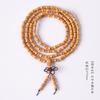 Sândalo sândalo vermelho bambu multi-círculo pulseira de mão contas de mão placa chinesa nova brincar pulseira maré nacional fornecimento por atacado