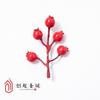 Transfronteiriço 12 Peças Natal Frutas Espuma Fruta Vermelha Fruta Azevinho Decoração de Casa Ramo de Fruta Vermelha Corda Vermelha Artificial Fabricante de Natal