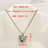 Collar Creativo Lindo de Oso con Diamantes Completos, Personalidad Brillante, Único Elegante, Cadena para Clavícula, Collar Simple y Versátil para Mujeres para Ropa de Trabajo