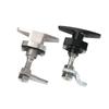 Fechadura de aço inoxidável prensagem de ferro armário prensagem cilindro de fechadura retrátil maçaneta exportação caixa elétrica industrial T-Lock