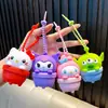 Chaveiro Squishy Pequeno Animal Brinquedo Alívio de Estresse Pingente de Bolsa Chaveiro de Carro Decoração de Bolsa Presente Atacado
