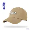 Gorra de Béisbol Bordada con Letra para Mujer, Gorra de Algodón Lavado con Visera, Sombrero de Protección Solar para Deportes al Aire Libre, Gorra de Verano para Hombre