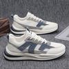 Zapatillas de moda de primavera y otoño, nuevas, venta al por mayor de comercio exterior, zapatos deportivos casuales de malla, zapatos de suela blanda cómodos para hombre
