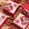 Caja Cuadrada Grande, Caja Portátil para Dulces de Boda, Caja de Dulces de Nicho de Alta Gama, Caja de Regalo, Empaque de Boda, Dulces con un Toque de Sofisticación, Compromiso