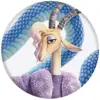 Insignias Periféricas de Zootopia 2, Insignias de Hojalata, Llaveros de Espejo Redondo Pequeño, Accesorios de Colgante Lindos