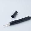 Tubo de rímel líquido transparente negro de 3 ml, botella de embalaje de pluma blanqueadora, botella para envasado de líquido de base, pluma de maquillaje tipo prensa