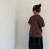 GL-kids Verano Coreano Nueva Camiseta de Manga Corta con Estampado de Conejo Divertido para Niños y Niñas Cuello Redondo Dibujos Animados Corta T
