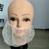 Fábrica de Shanghái cabello liso cubierta de barba desechable a prueba de polvo anti-caída
