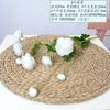 Flor de Simulación Boda Decoración de Boda para el Hogar Arreglo de Mesa T Mesa de Té Sala de Estar Dormitorio Arreglo Flores 8 Pequeños Rulian