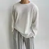 Camiseta Leve Respirável com Proteção Solar de Manga Longa para Homens, Primavera e Outono, Estilo Old Money Maduro, Estilo Solto e Relaxado, Atacado Transfronteiriço de Comércio Exterior