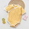 Ropa de vaina para bebé ropa de vaina para recién nacido verano delgada algodón puro manga corta ropa de monje mameluco mameluco