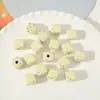 Cubo de Acrílico Estrela Prata Brilhante com Contas DIY Pulseira Feita à Mão Corrente de Celular Acessórios Materiais Enfeites Contas Soltas Acessórios