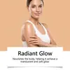 Crema para el Cuidado del Cuerpo Hidratante Suave Hidratante Piel del Cuerpo Muestra la Curva Corporal Masaje Cuidado Crema para Untar
