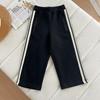 Single japonés primavera 2025 nuevo ropa infantil niños y niñas alta elasticidad secado rápido pantalones deportivos pantalones rectos casuales 475417