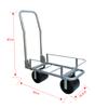 Vehículo de transporte de recolección multipropósito invernadero coche perezoso carrito para frutas y verduras agrícolas herramienta plegable portátil para coche