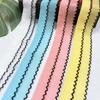 Fornecimento direto do fabricante: Renda Chiffon Perolado Franzida, Renda Organza Escalonada Enrugada para Vestuário Bainha de Saia Acessórios DIY