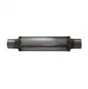 Silenciador de escape directo para modificación de coche, silenciador de acero inoxidable, resonador de escape modelo universal, silenciador