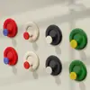 Gancho de Parede para Porta, Gancho Criativo Dopamina Fofo sem Furos para Bolsas, Chapéus, Banheiro, Gancho Forte Adesivo sem Marcas