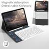 Funda Protectora Adecuada para Tableta iPad 11ª Generación Air7 Teclado Bluetooth Inalámbrico Magnético Desmontable Ranura para Pro Pen Venta al por Mayor