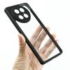 Para vivoX100pro Funda para teléfono Tailong IQOO 12 transparente S18Pro anticaída V29E cubierta protectora