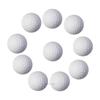Pelota de Golf Mini Blanca de 10 mm/14 mm/21 mm Hecha de Plástico ABS, Ligera y Compacta, Pelota de Entretenimiento de Escritorio