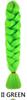 Peluca de trenza grande de color de comercio exterior xpression trenza sucia negra africana fibra química trenza grande