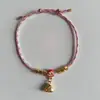 Festival del Bote del Dragón Pulsera de Hilo de Colores DIY Pulsera Tejida a Mano Pulsera Infantil Paz Zongzi Hilo Rojo Regalo Venta al por Mayor
