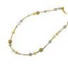 Collar de Diseño de Perlas Shijia Coloridas, Tamaño Nuevo, Cadena para Clavícula de Nicho, Exquisito de Gama Alta, Retro Elegante