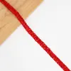 Ventas Directas de Fábrica y Suministro en Stock de Accesorios para Ropa de Encaje Dorado y Plateado con Lentejuelas Doble Cara de 1.2 cm