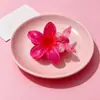 Novo Prendedor de Cabelo Borboleta Plumeria Transfronteiriço Amazon Cor de Doce Flor de Praia Prendedor de Cabelo Doce Acessório de Cabelo para Mulheres