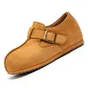 Nueva colección otoño/invierno 2026: Zapatos estilo Birkenstock para hombre que aumentan la altura, modernos y versátiles, diseño fácil de calzar, adecuados para conducir y para el día a día.